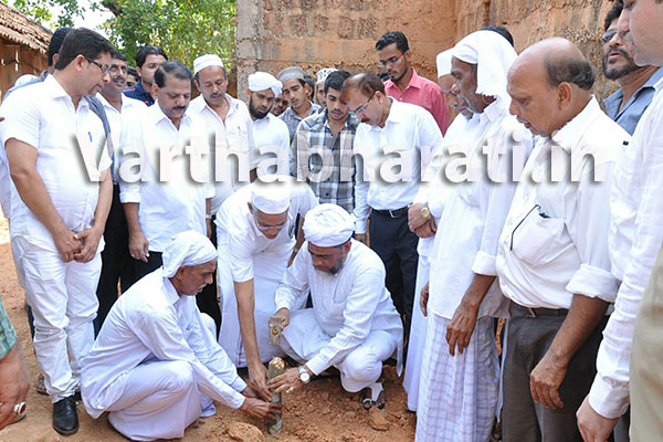 ಬಪ್ಪಳಿಗೆ: ನೂತನ ಶಾಲಾ ಕಟ್ಟಡಕ್ಕೆ ಶಿಲಾನ್ಯಾಸ